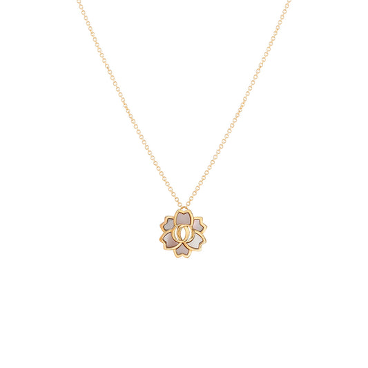 OSJ32 NECKLACE ROSEATE PINK MOP